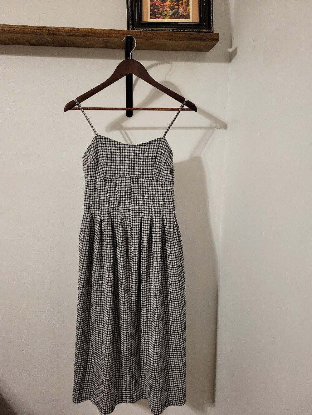 A New Day Gingham Midi Dress